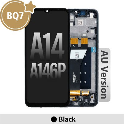 Tecguru-Samsung Galaxy A14 5G A146P LCD Screen Replacement Digitizer GH82-23640A / GH81-23315A (Service Pack)-Black (AU Version) Tecguru-Samsung Galaxy A14 5G A146P LCD Screen Replacement Digitizer GH82-23640A / GH81-23315A (Service Pack)-Black (AU Version)